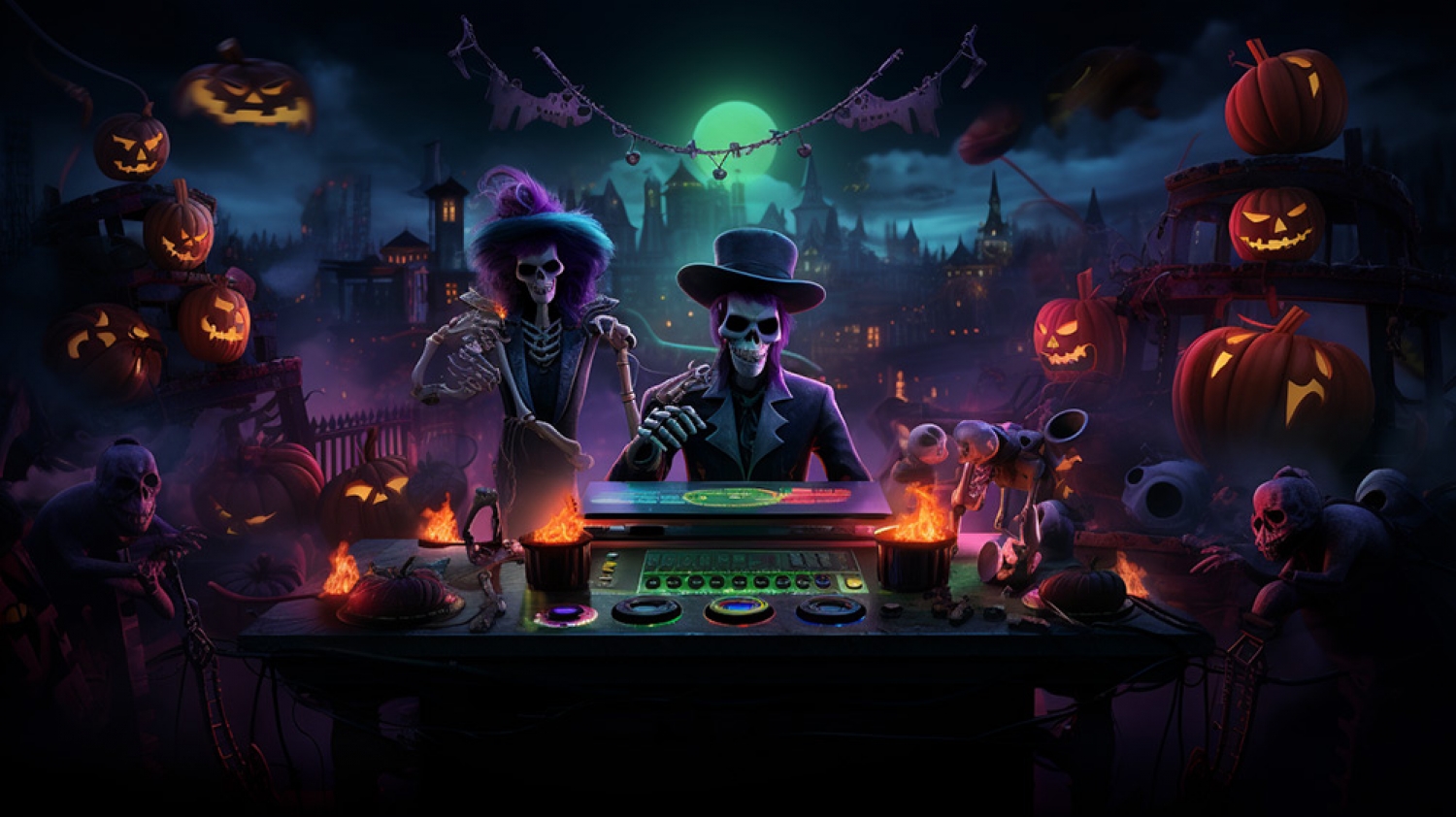 Hauntingly Fun: Spooktacular Halloween Parties With DJs & Photo Booths 