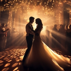 Ring in Your NYE Wedding With a Fantastic DJ & Light Show