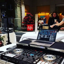 You know it's #2020 when your employer welcomes everyone back to work with a live DJ.