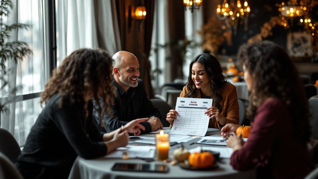 budget date guests contingencies