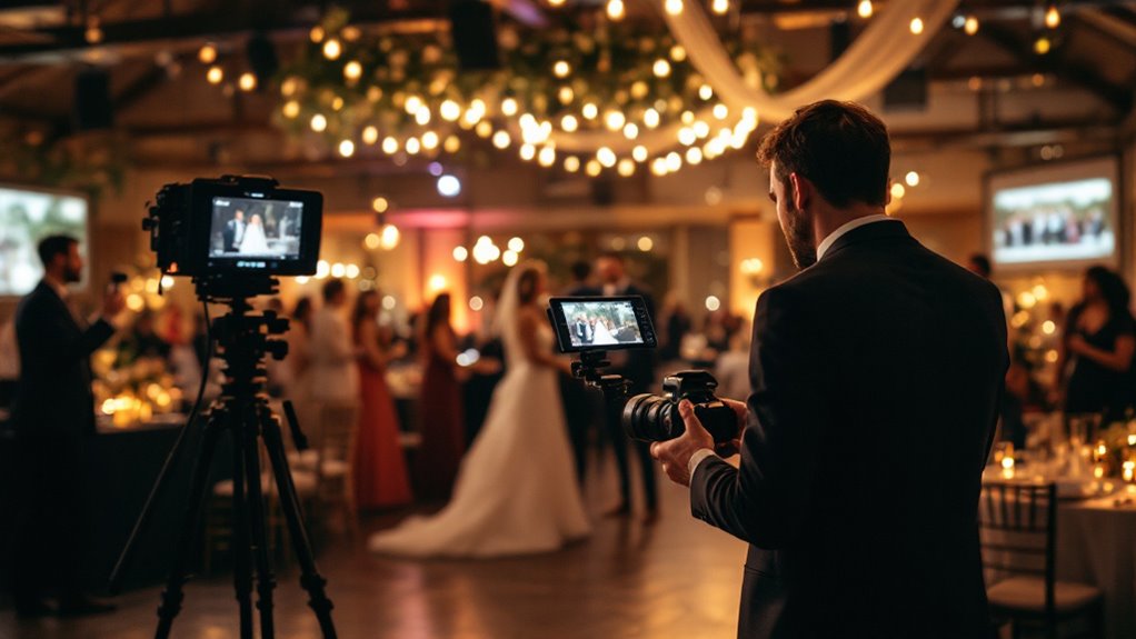 professional wedding streaming package details
