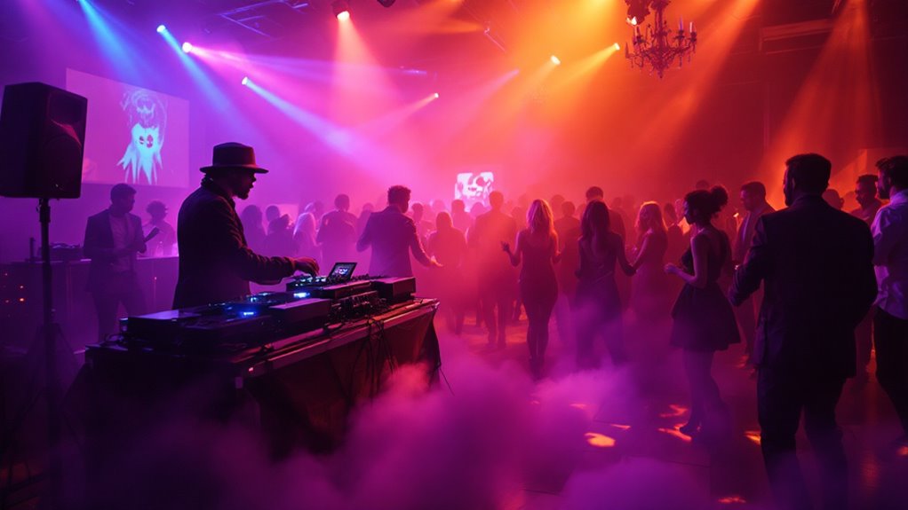 spooky dj lighting and effects